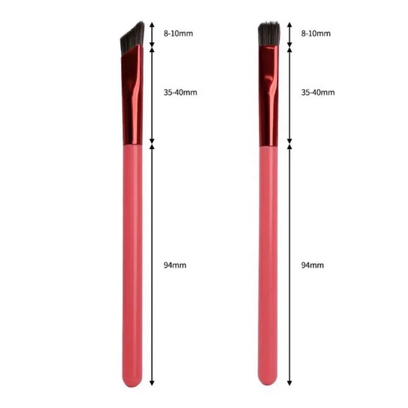 ANGLED EYEBROW BRUSH EYE LINER BROW COSMETIC MAKEUP BRUSH TOOL. - Picture 5 of 10